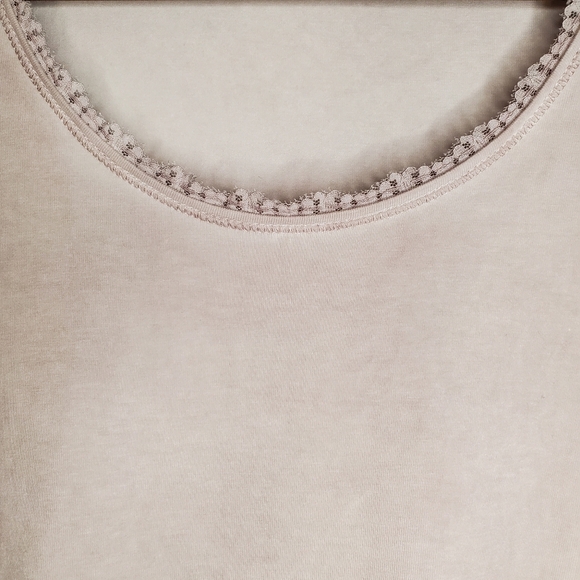 Tredy Lace Trimmed Tunic – European Size 38 – Powder Pink - Picture 4 of 6